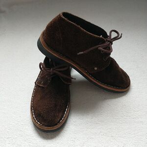 Brother Vellies Unisex UK4 Brown Erongo Suede Chukka Boots Desert Shoes Lace Up